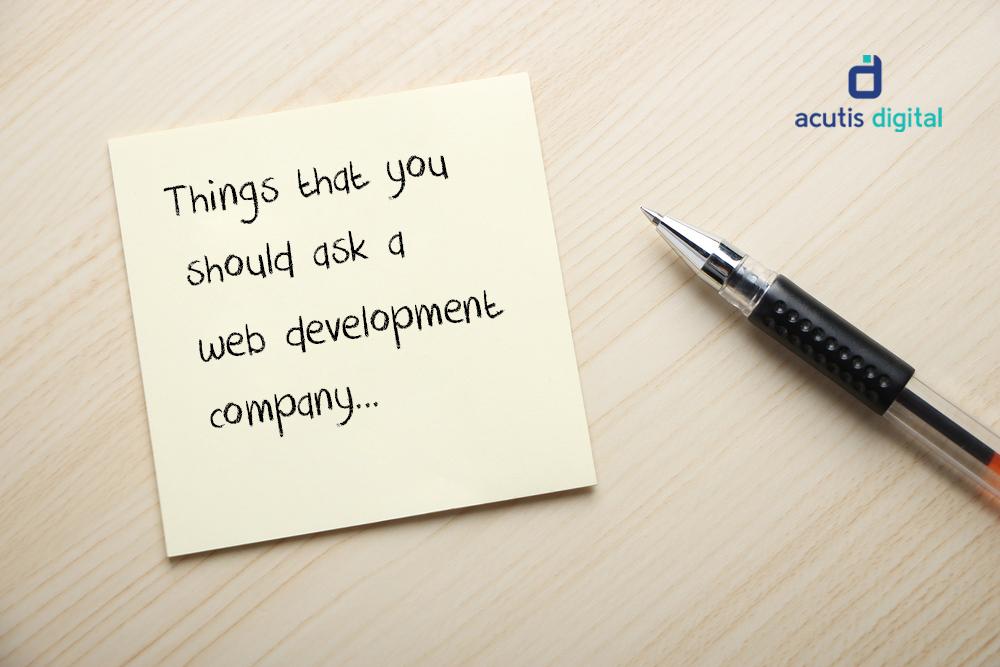 Things that you should ask a web development company before you choose them