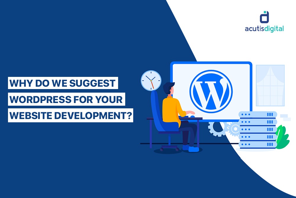 Why do we suggest wordpress for your website development?