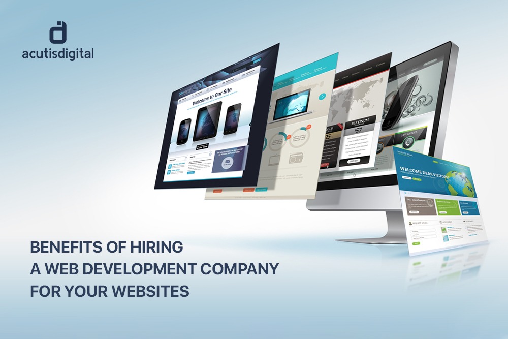 Benefits of hiring a web development company for your websites