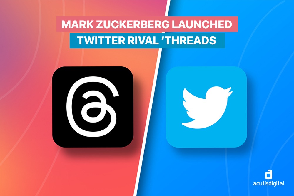 Mark zuckerberg launched twitter rival threads