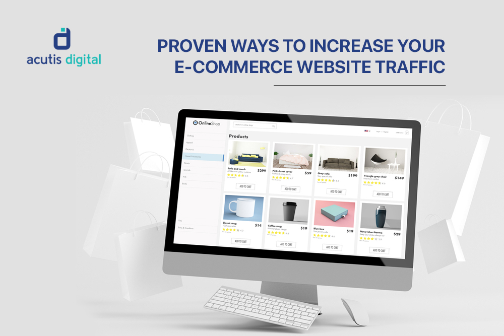 Proven ways to increase your ecommerce website traffic