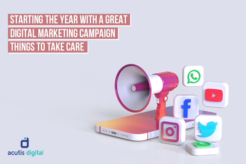 Starting the year with a great digital marketing campaign-things to take care